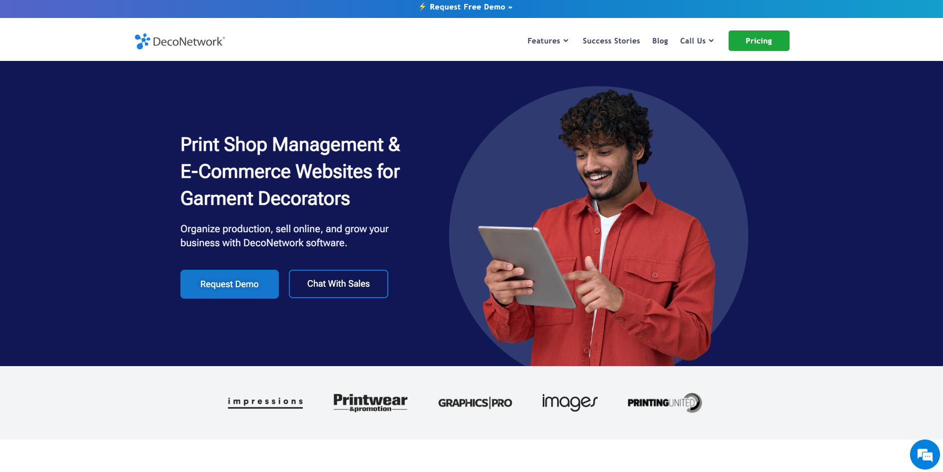 DecoNetwork screenshot