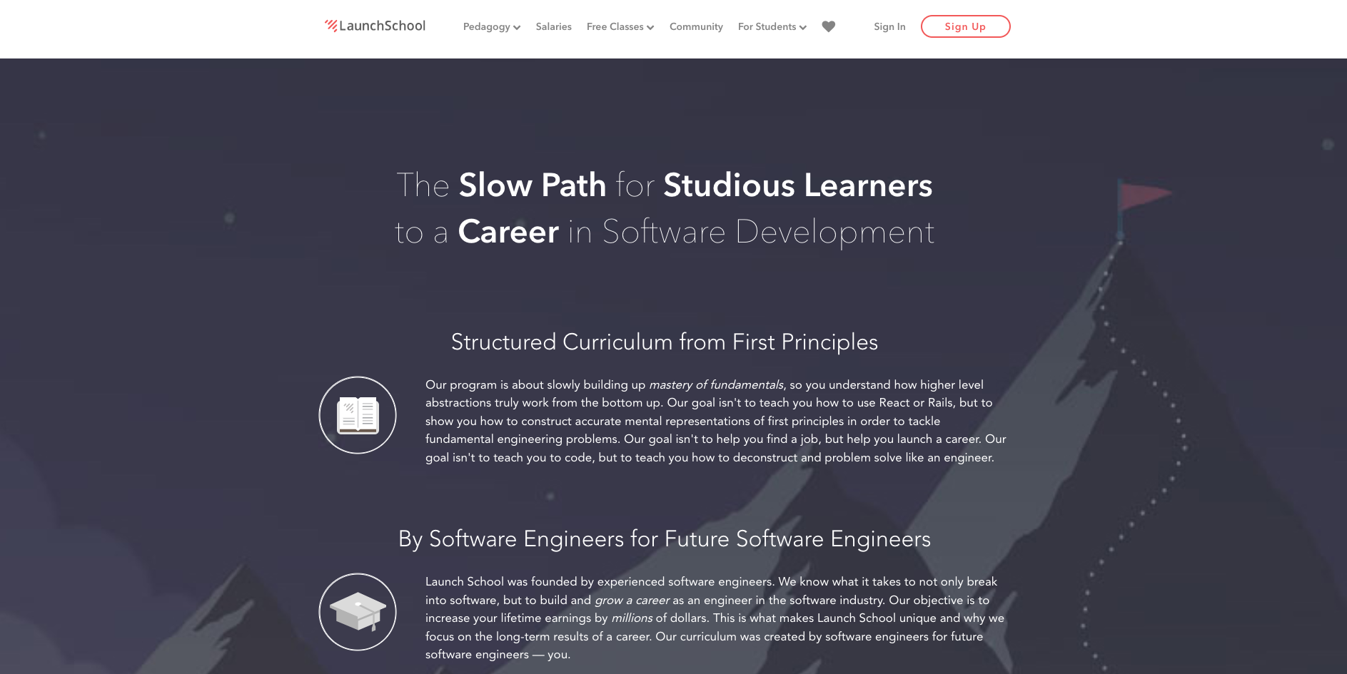 Launch School screenshot